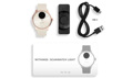 Withings ScanWatch Light Smartwatch Epanafortizomenis Batarias me Lefko Kaoutsouk Louraki HWA11-model 1-All-Int